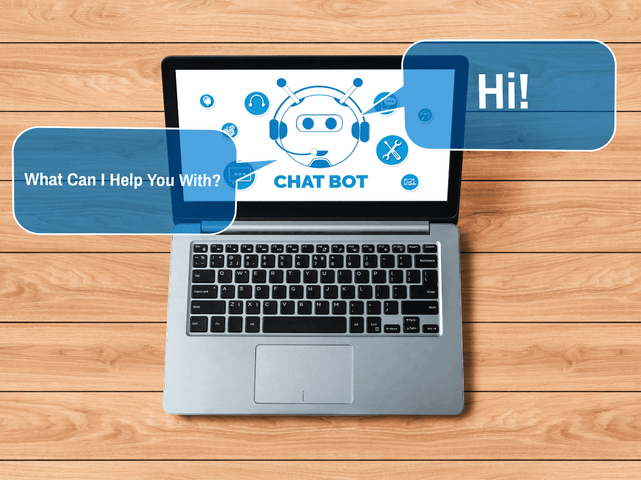 A chatbot is a great way to increase customer service time